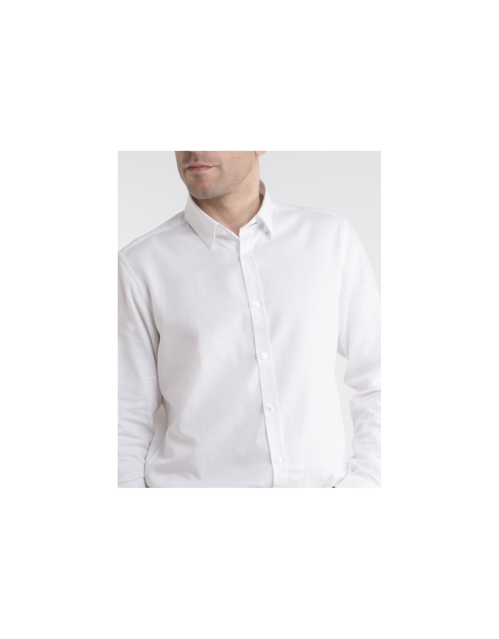 Camisa Oxford blanca