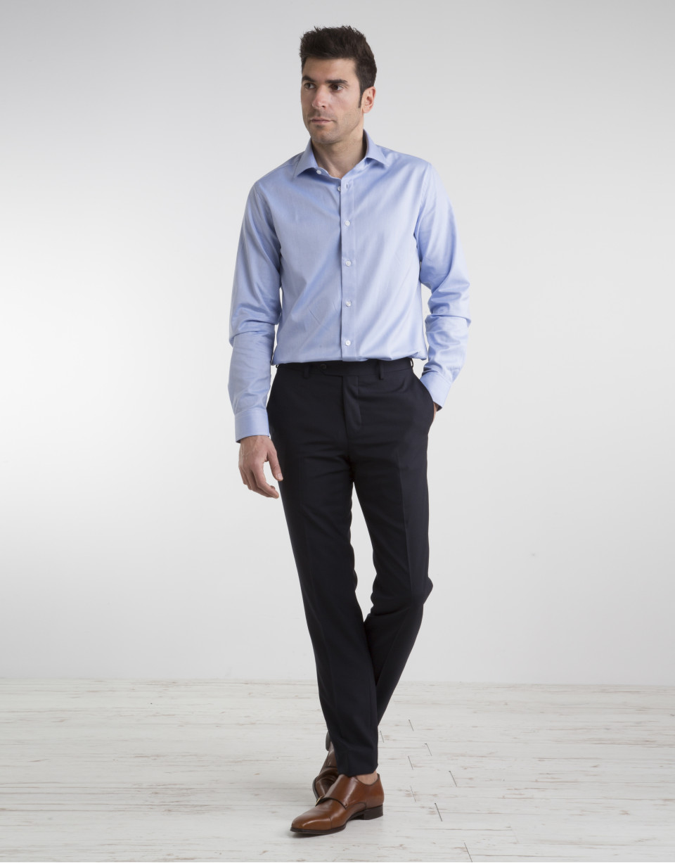 Light blue dressy Oxford shirt