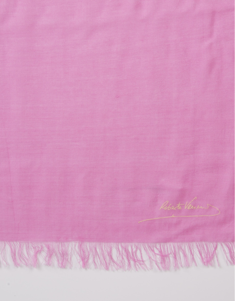 Foulard liso rosa