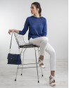 Bolso bandolera Olivia azul