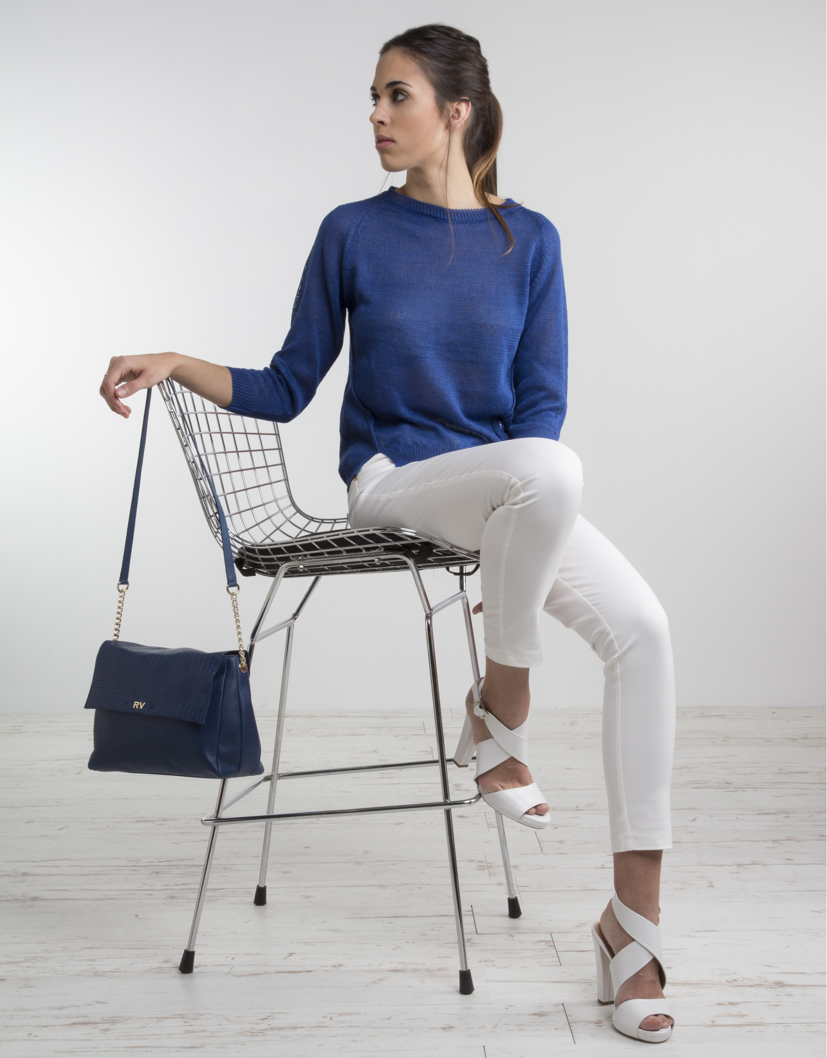 Bolso bandolera Olivia azul