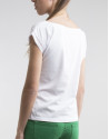 White top with decorative panel