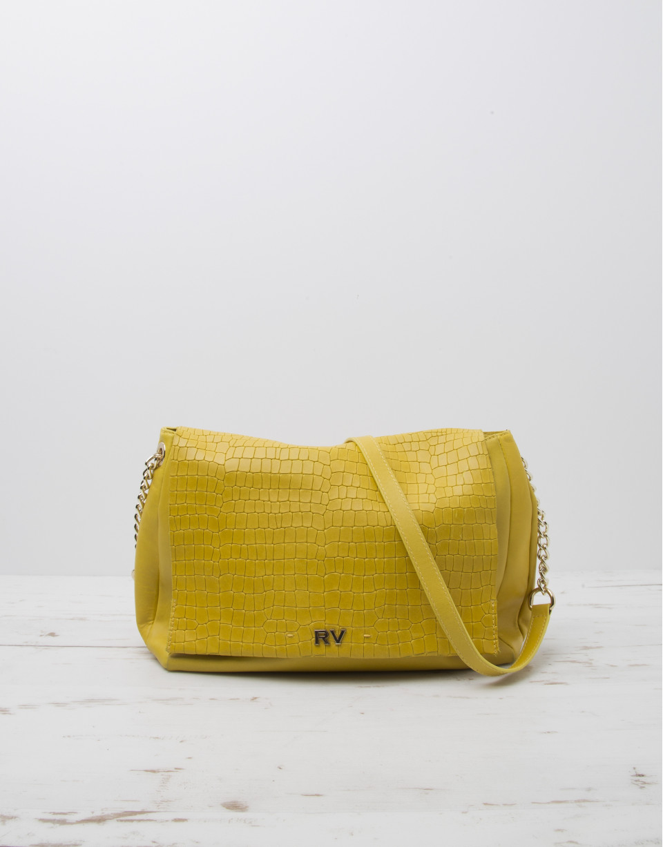 Yellow Olivia shoulder bag