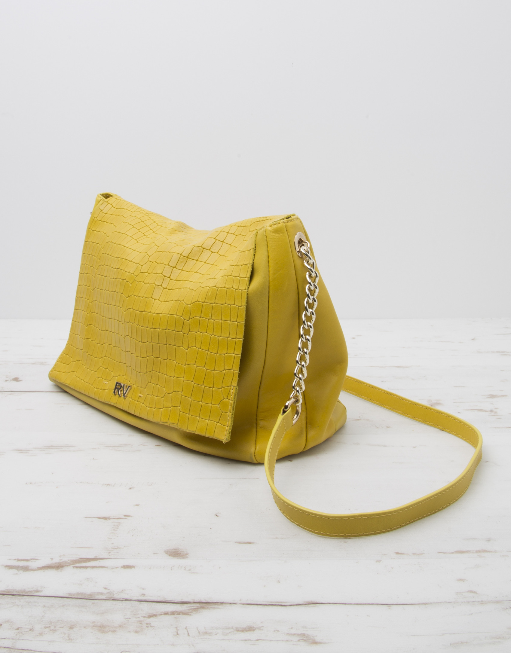 Yellow Olivia shoulder bag