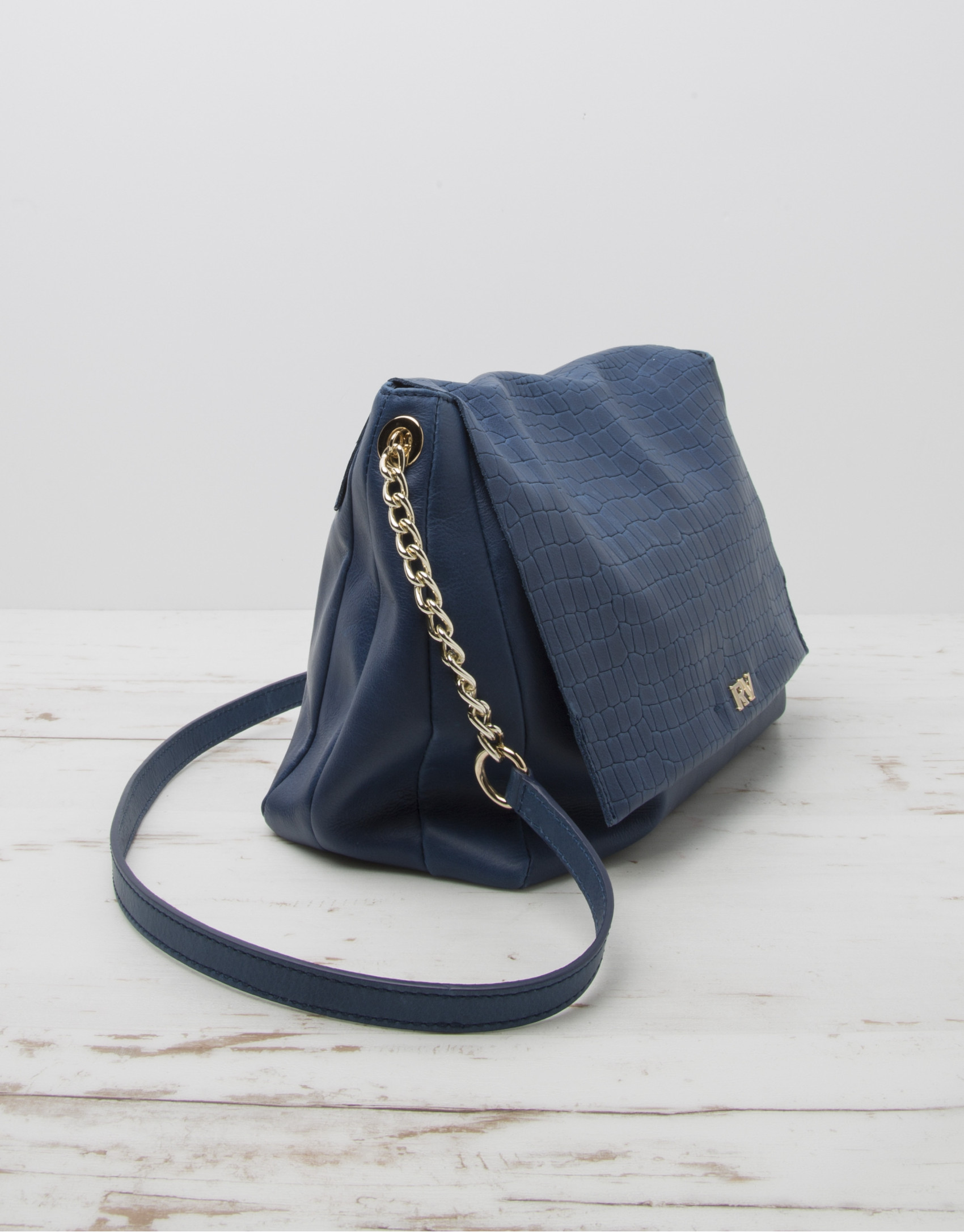 Bolso bandolera Olivia azul