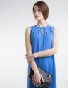 Blue loose dress