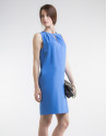 Vestido fluido azul