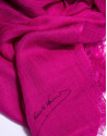 Foulard liso en rosa