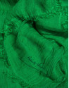 Plain green scarf 