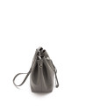 Bolso bouquet piel gris Uve