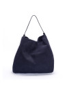 Blue suede hobo cube 