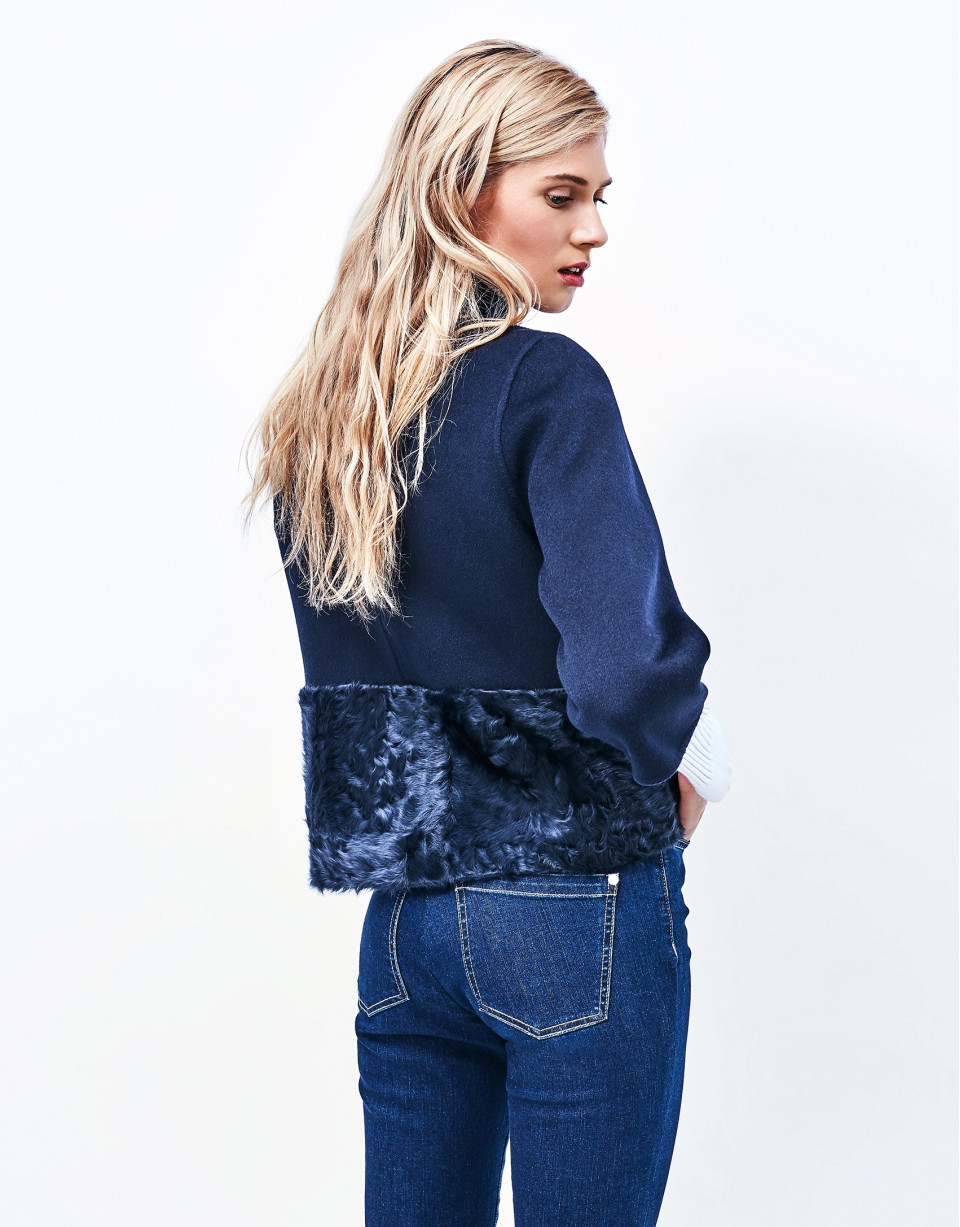 High-waisted, cigarette denims