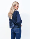 High-waisted, cigarette denims