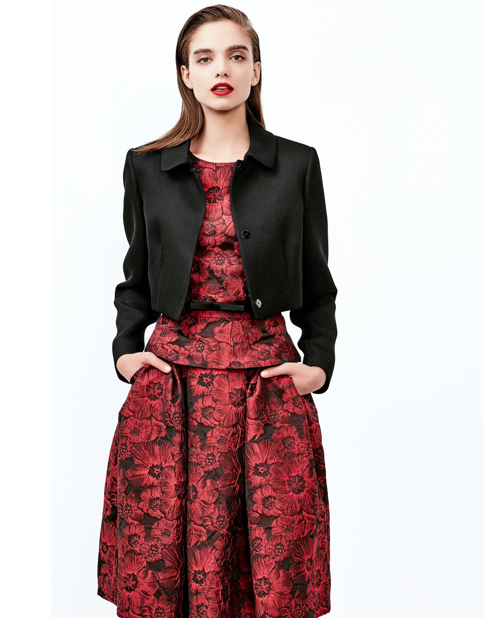 Black short jacket  