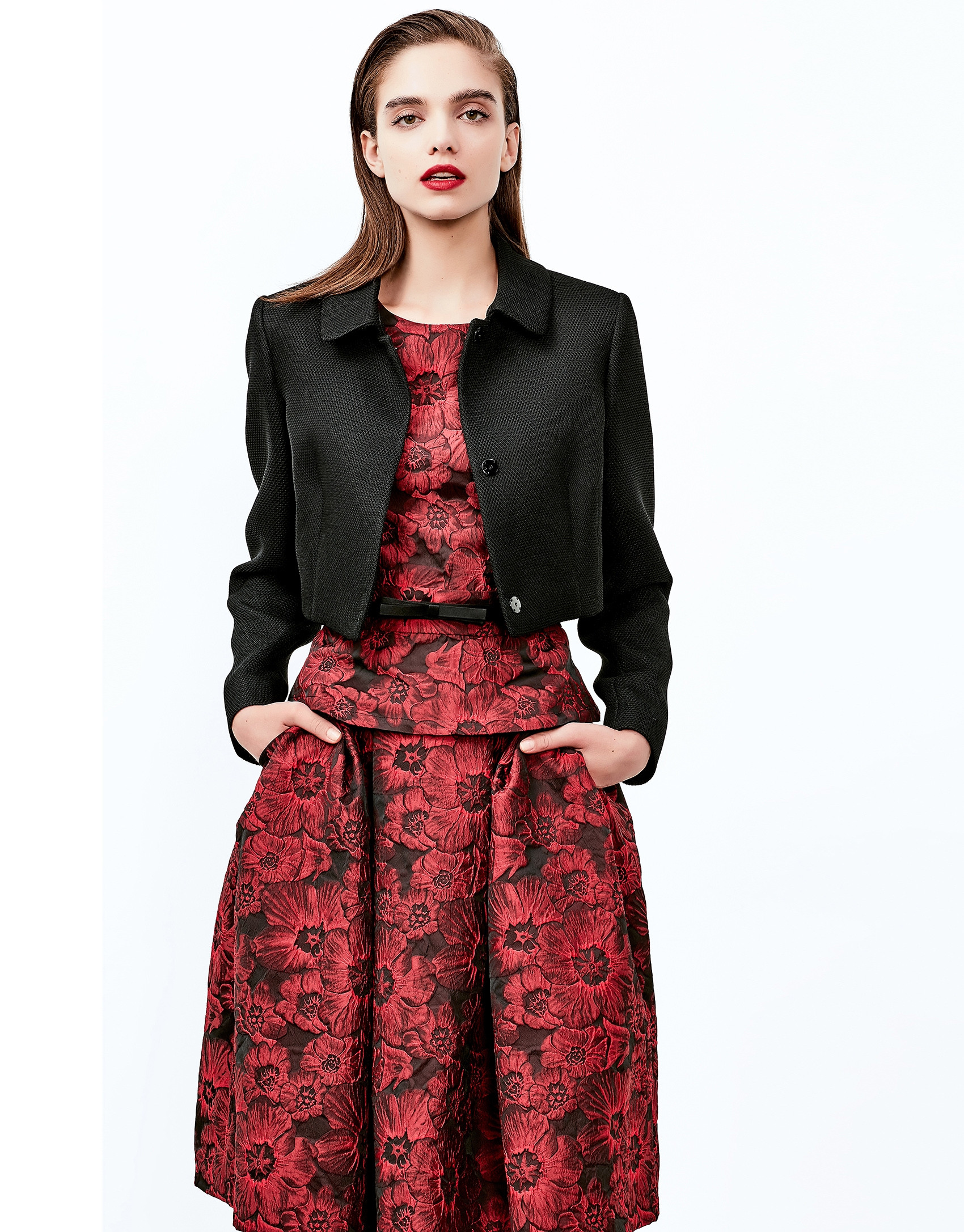 Black short jacket  
