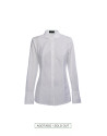 White shirt with front tuck