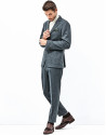 Pantalón franela gris