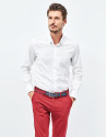 Red chinos
