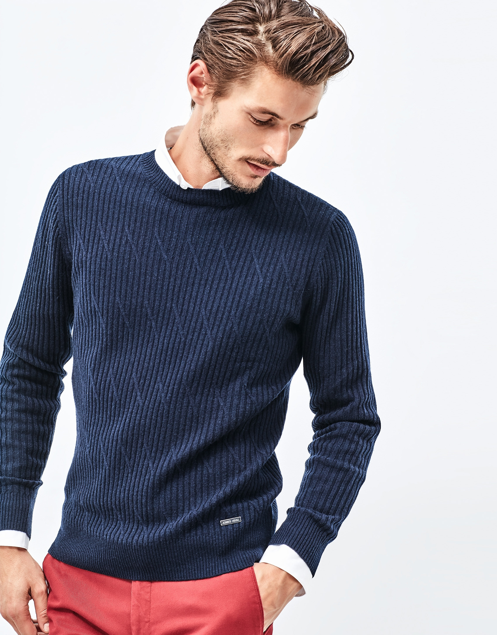 Jersey cashmere marino
