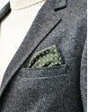 Gray knit jacket