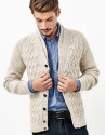 Chaqueta alpaca marrón