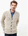 Brown alpaca jacket