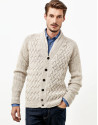 Brown alpaca jacket