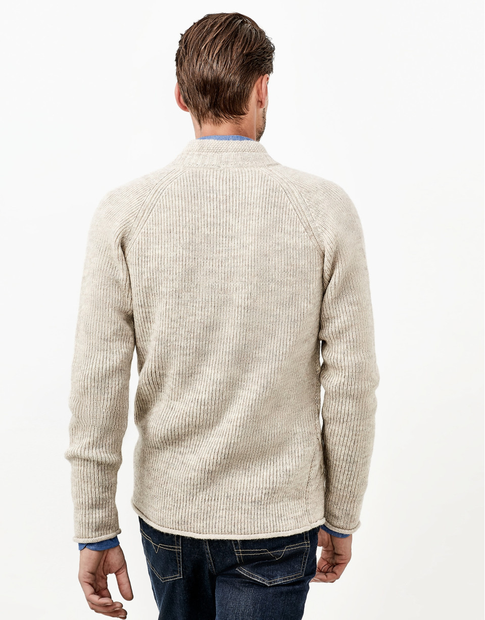 Chaqueta alpaca marrón