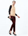 Chaleco reversible acolchado beige