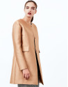 Gold short coat