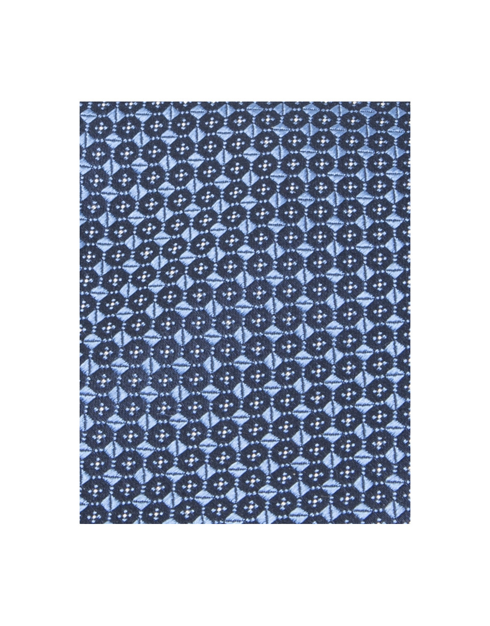 Blue polka dot tie