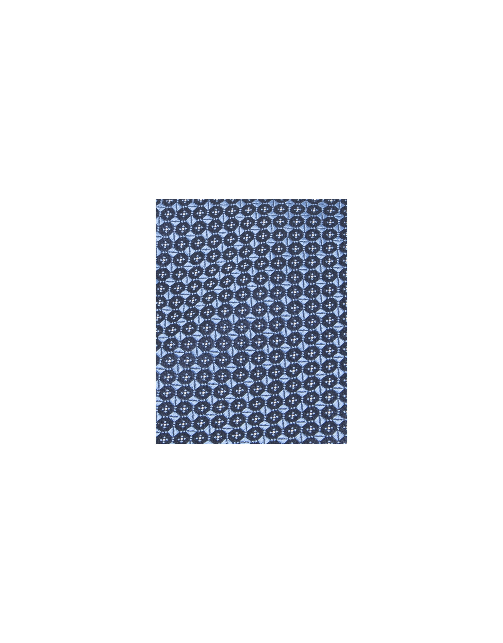 Blue polka dot tie