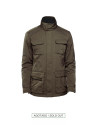 Khaki casual parka 