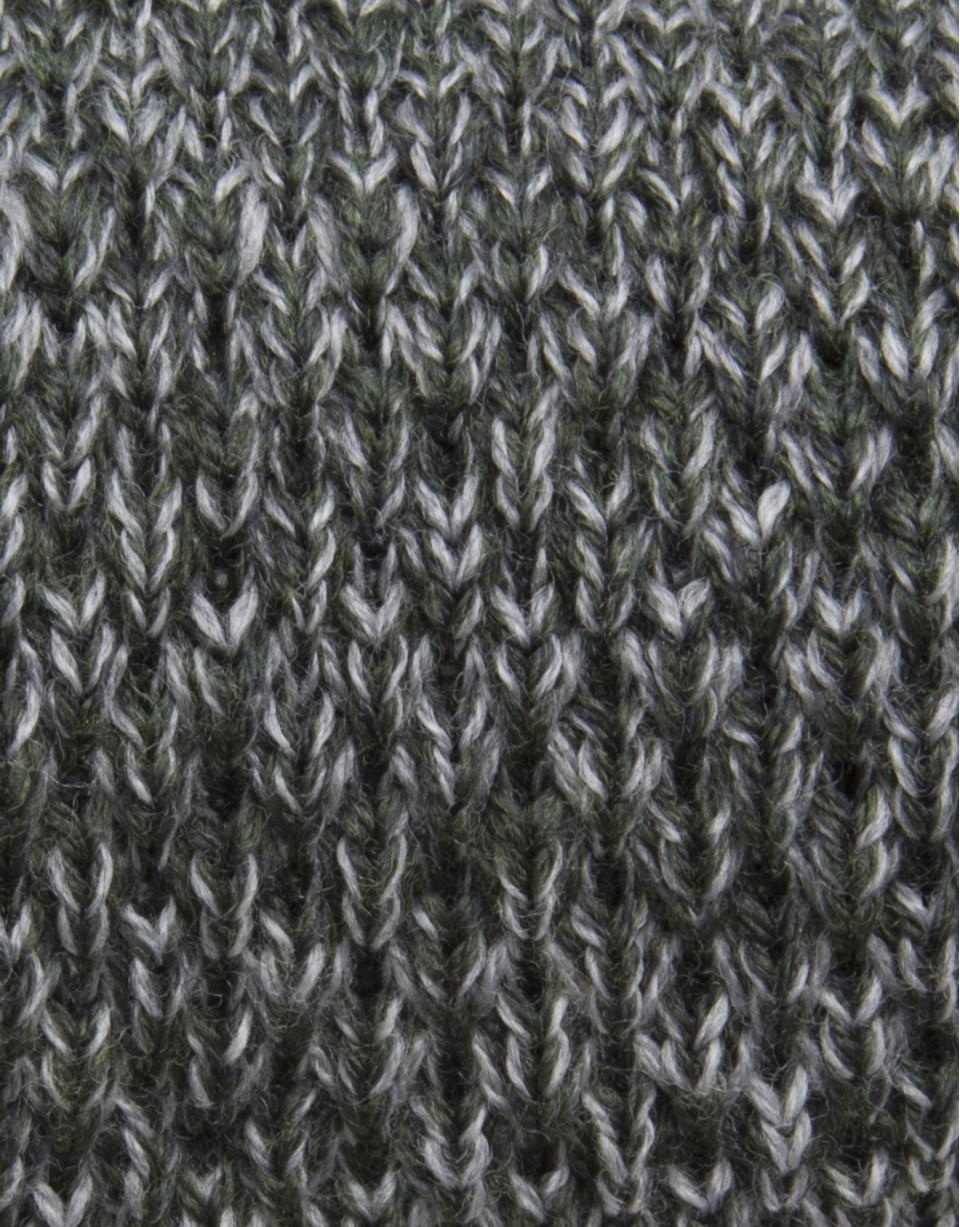 Corbata punto verde y gris