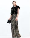 Black short sleeve bolero jacket
