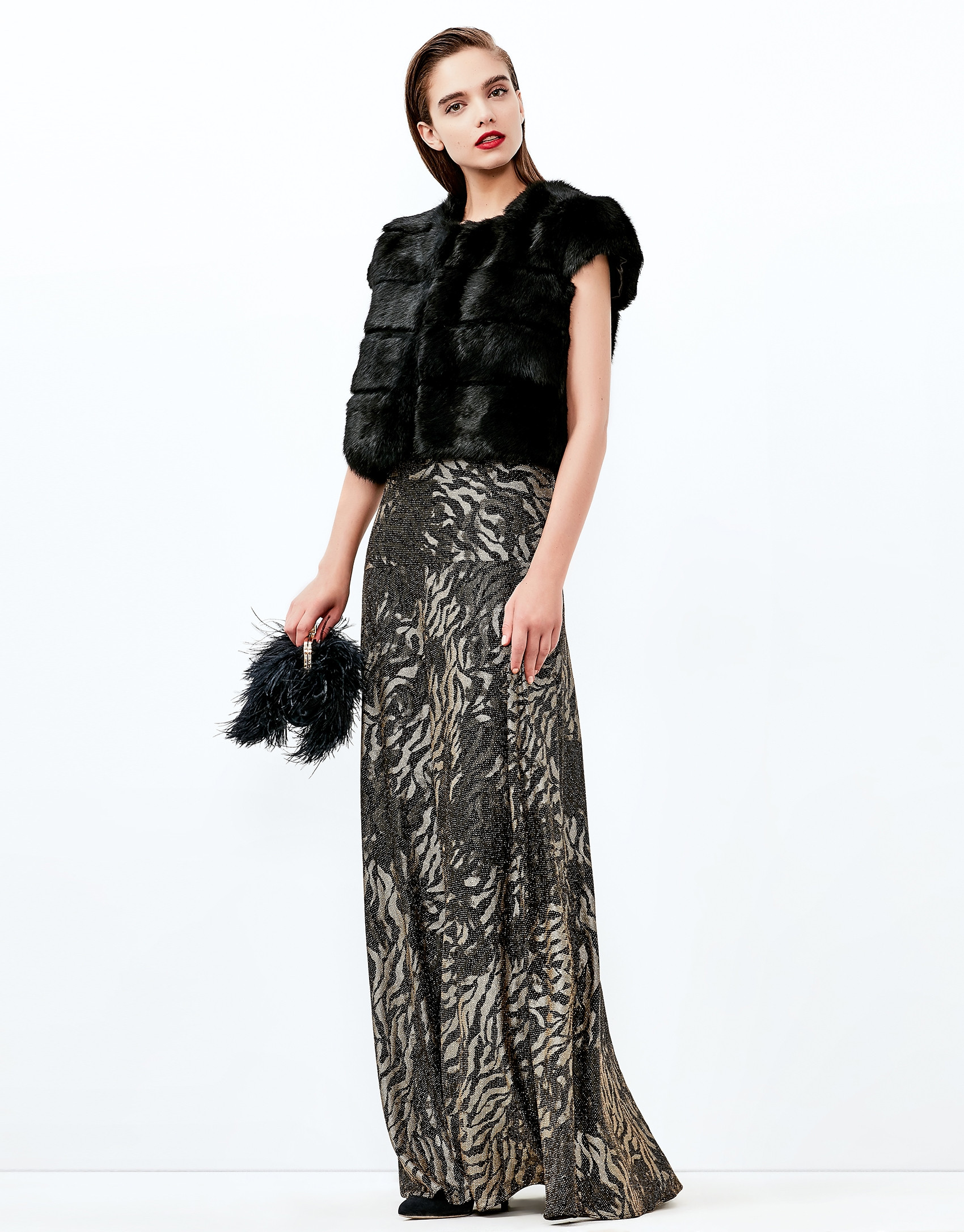 Black short sleeve bolero jacket
