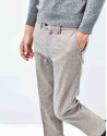 Pantalón franela marrón