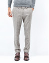 Pantalón franela marrón