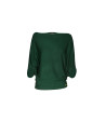 Jersey cuello barco verde