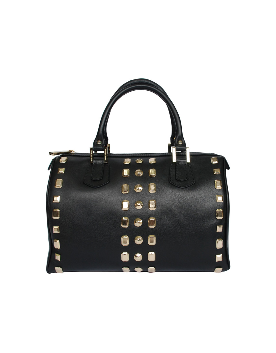 Bowling bag gold studs