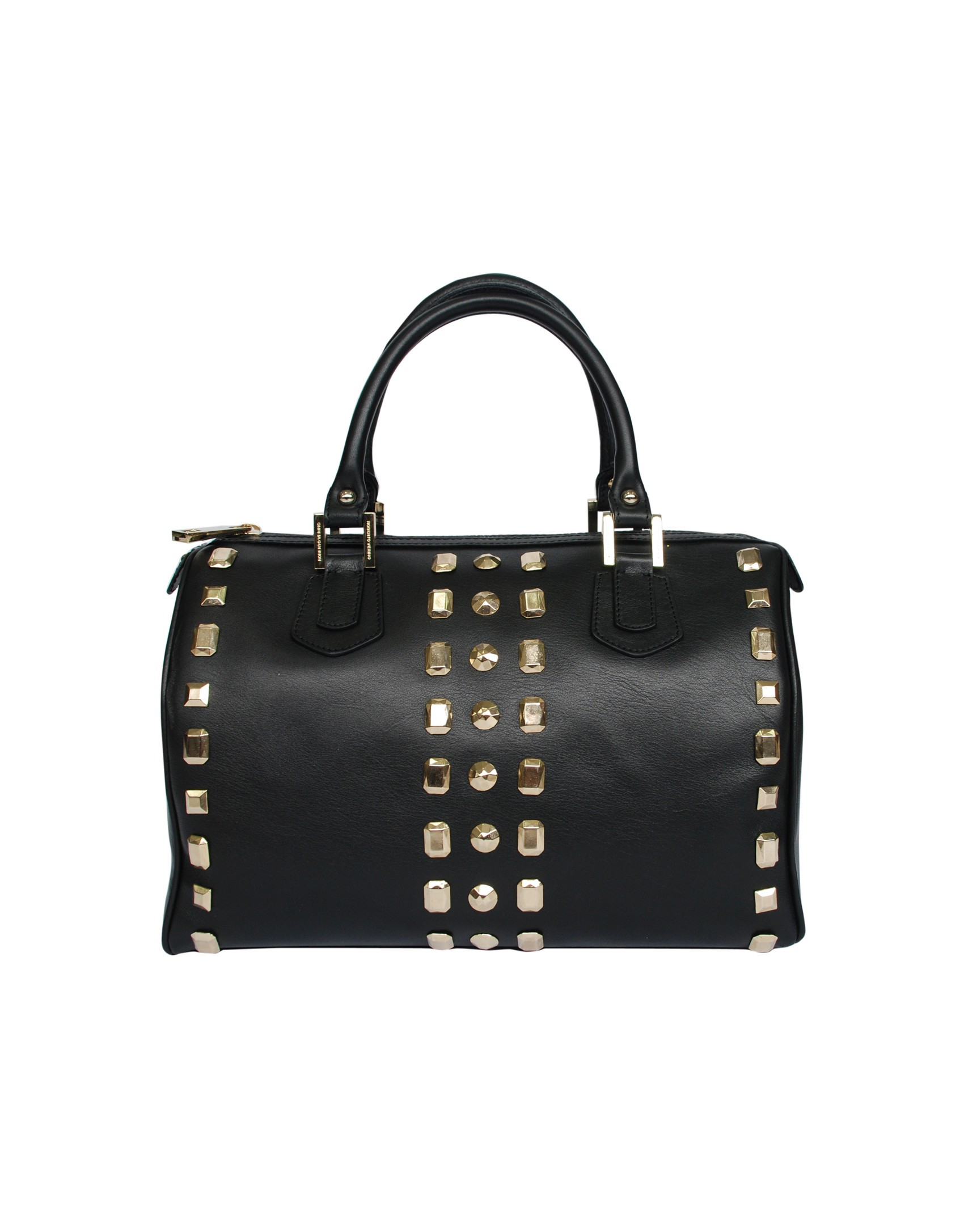 Bowling bag gold studs