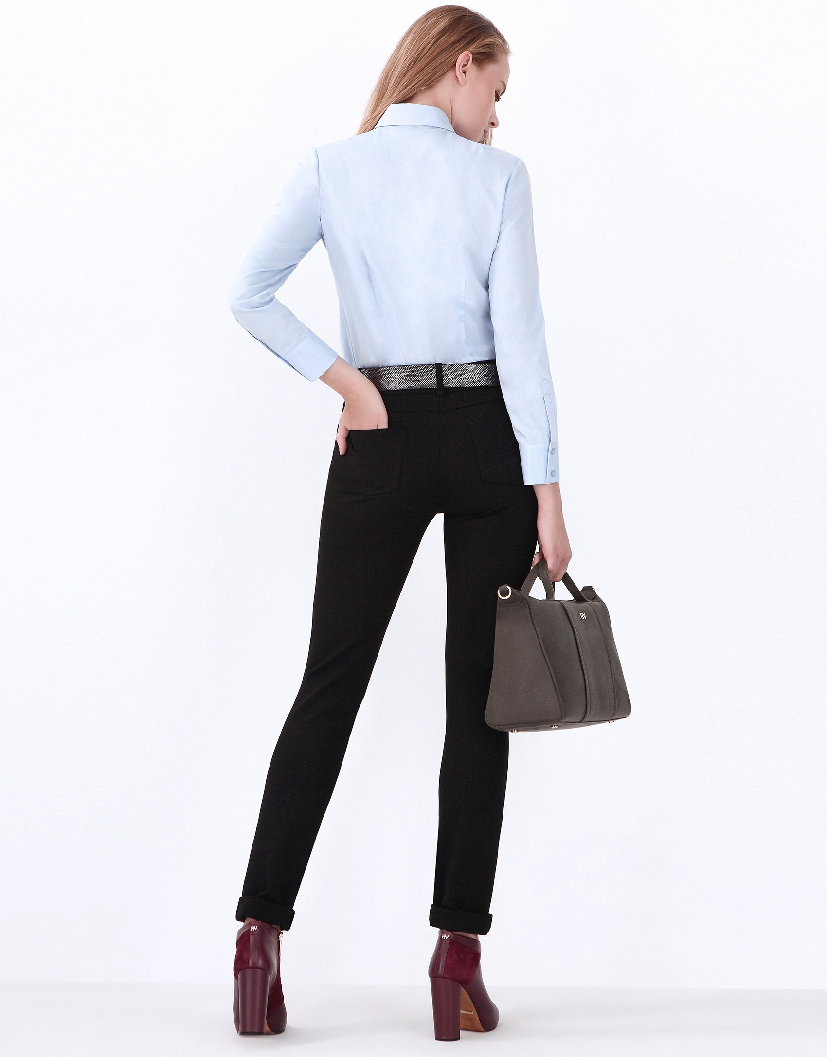 Blue long sleeve shirt