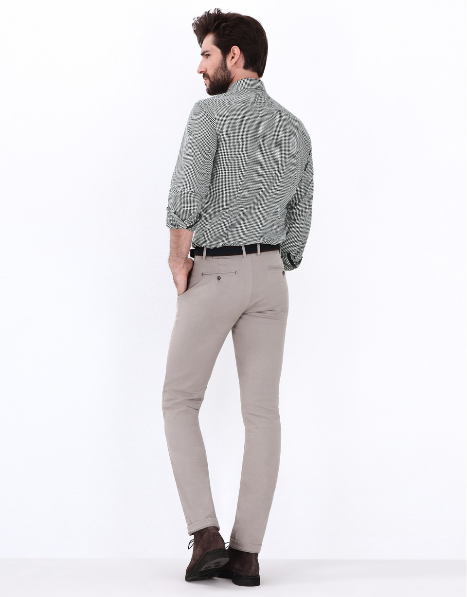 Gray chinos