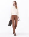 Camel pants with 5 pockets