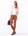 Camel pants with 5 pockets