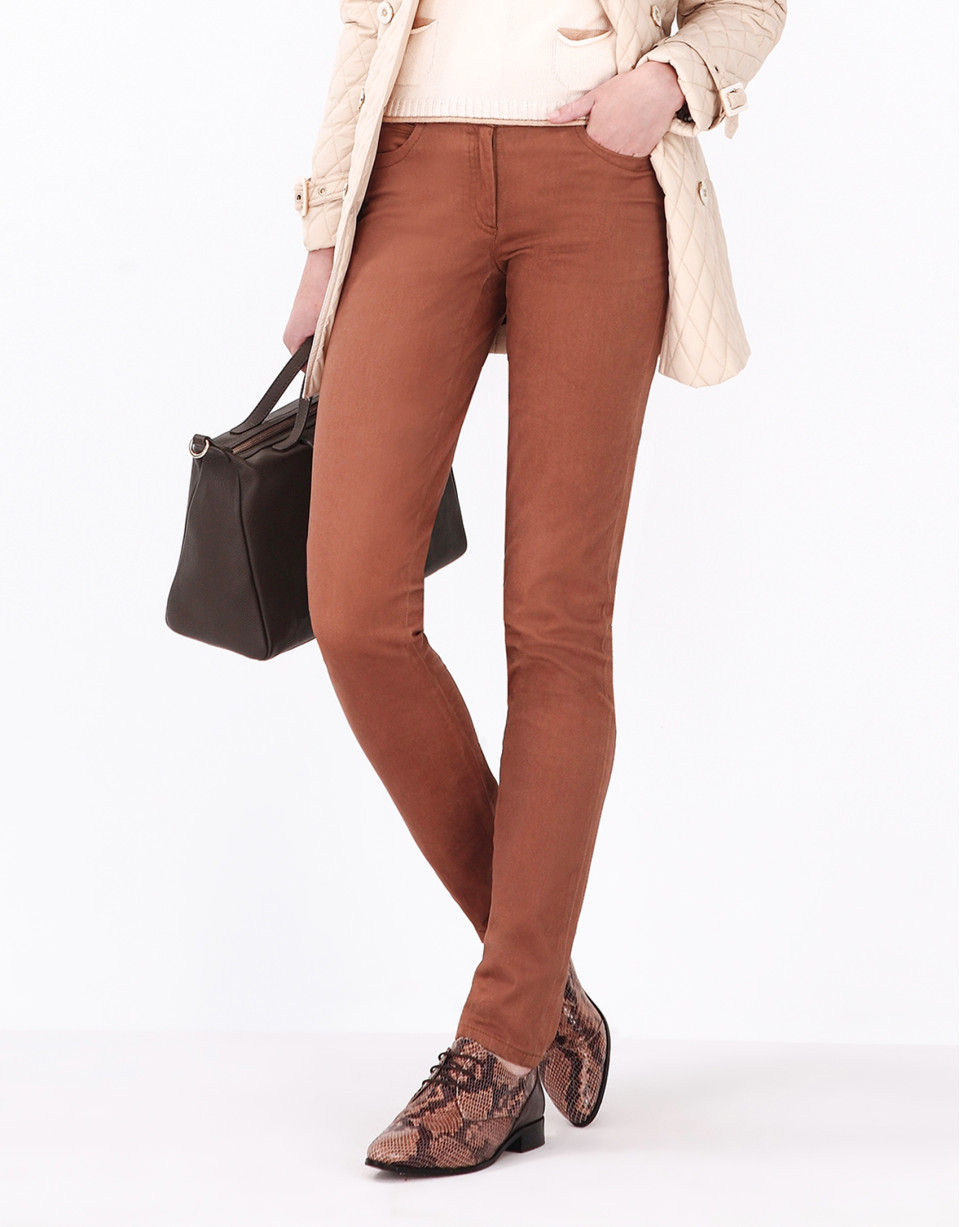 Camel pants with 5 pockets