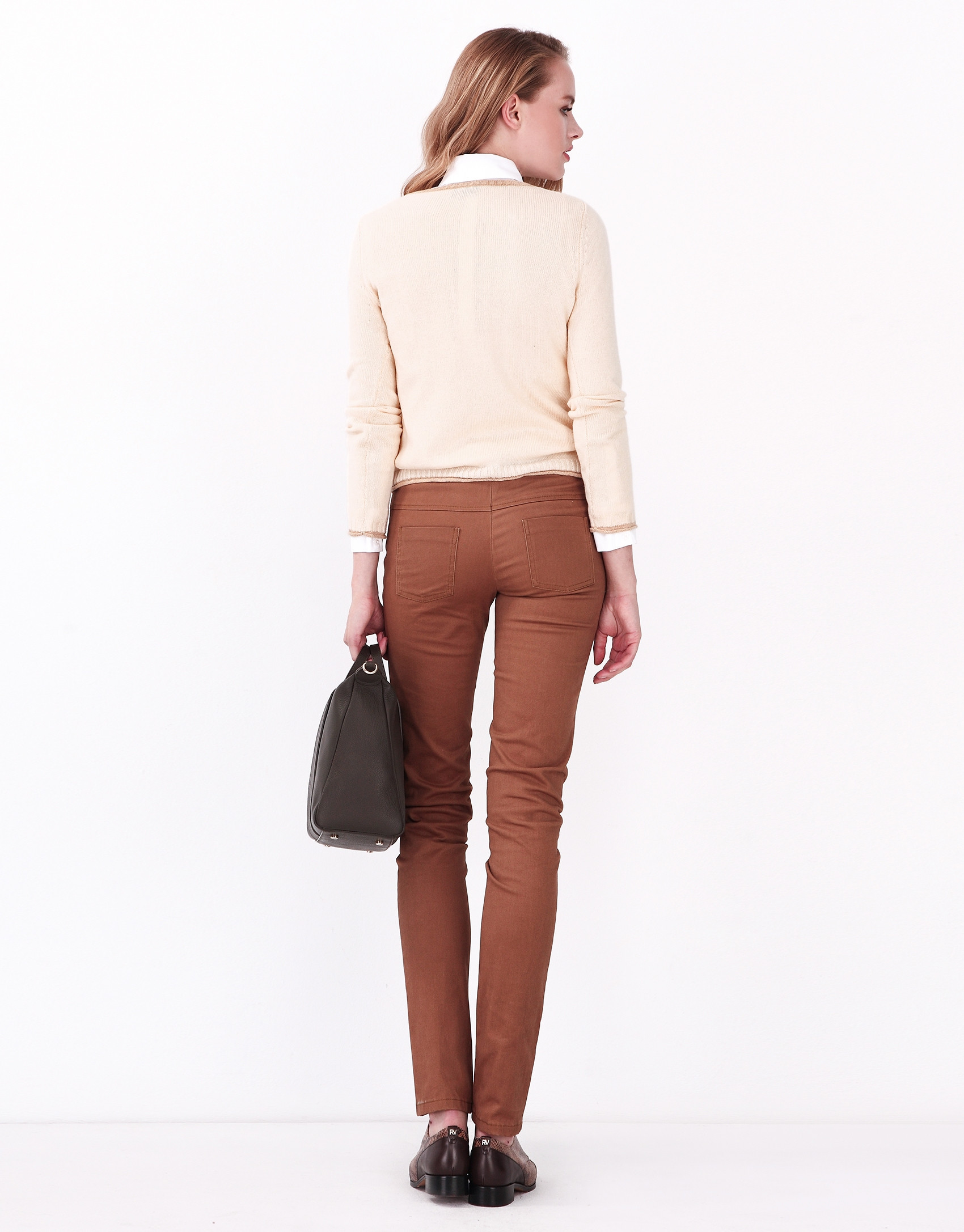 Camel pants with 5 pockets
