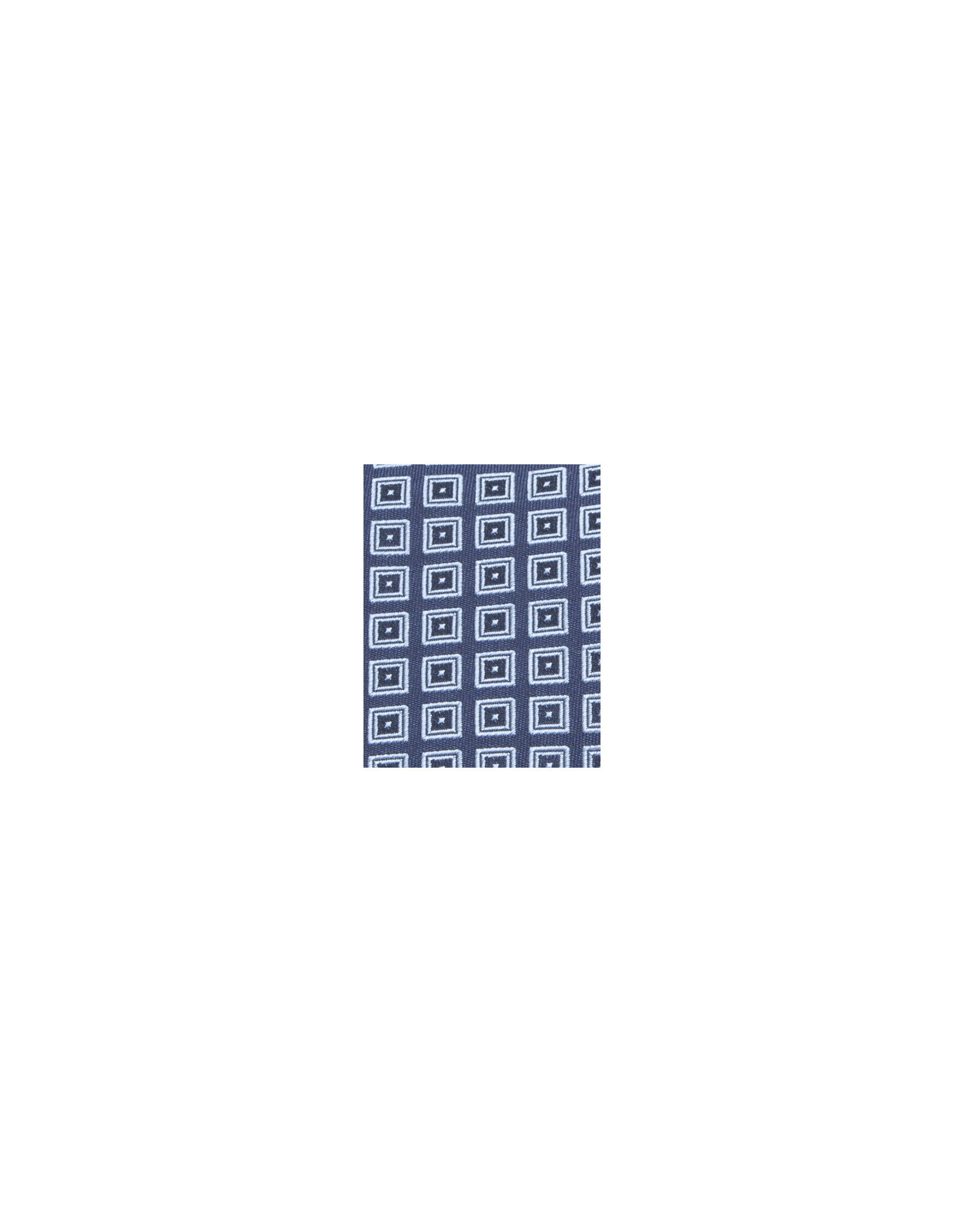 Blue diamond jacquard tie