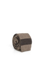 Camel knit tie