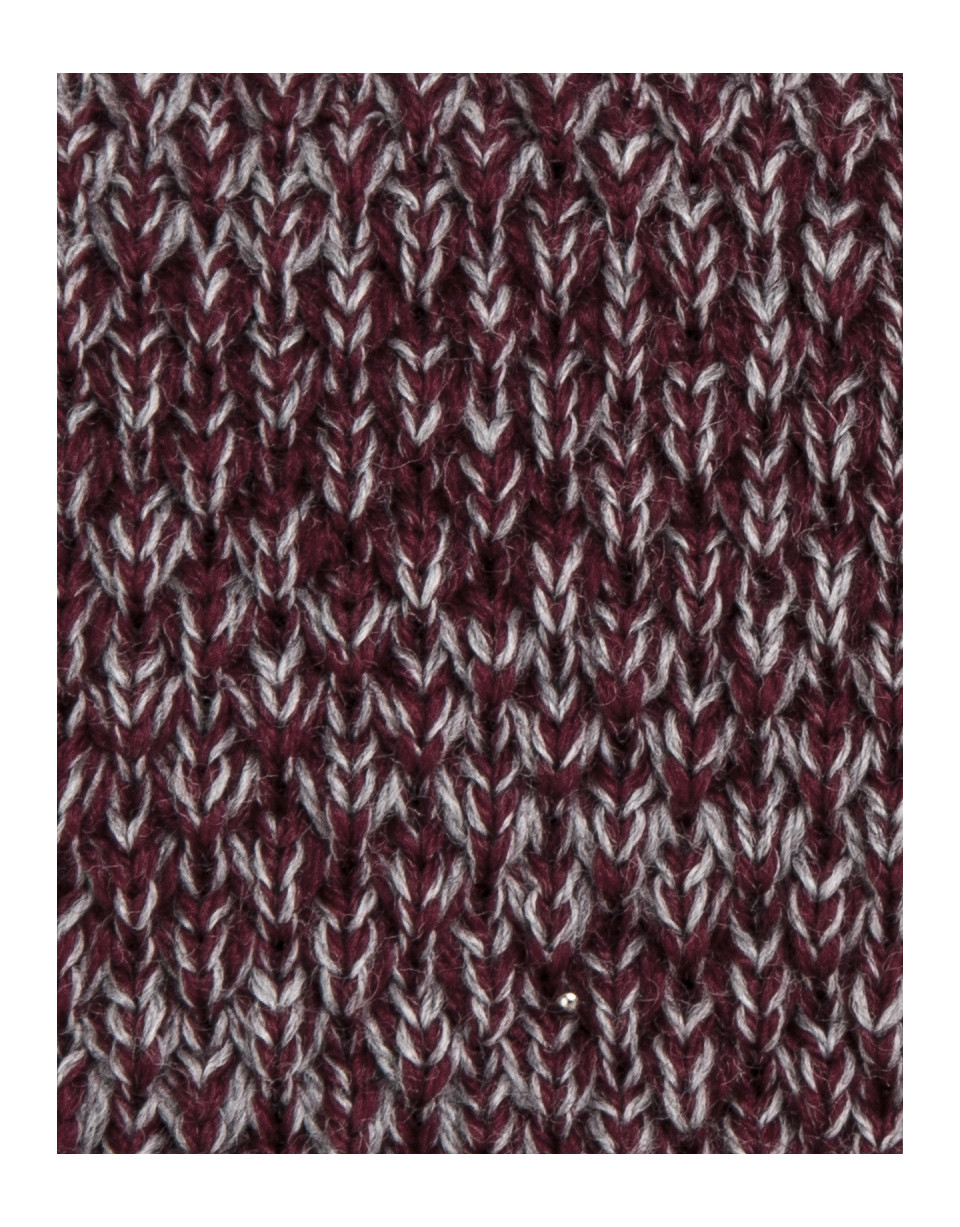 Corbata punto rojo y gris